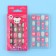 Children's false nails "Hearts", 24 pcs