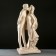 Figure "Wedding No. 2" aged 17x14x38cm