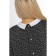 Women's tunic, size 58, black and white color