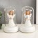 Souvenir Polystone Light "Angel-girl with puffy cheeks" mix 15.7x10.5x10.5 cm