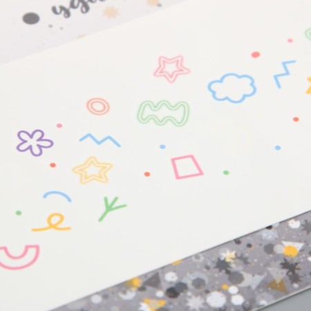 Tattoo on the body Color "Freckles Color Patterns" 15.8*6 cm-1