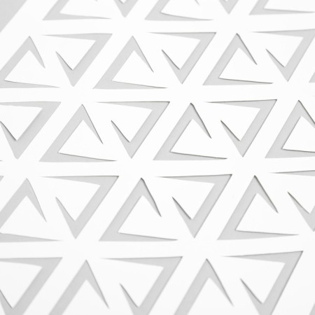 Plastic stencil "Triangles" 24x16 cm-2