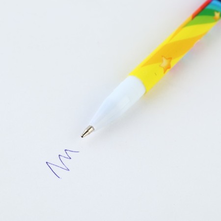 Ballpoint handle for graduation plastic software “forward to knowledge” blue paste, 0.7 mm-1