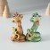 Polystone souvenir "Snake with a hill/key" MIX 4x4x7.5 cm