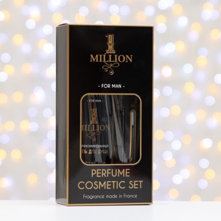 Gift set of men's 1 Million, shower gel 250 ml, perfume water 30 ml-2