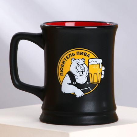 Beer mug "Lover beer", 400 ml