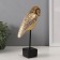 Suvenir Polystone "Golden owl Sypuha" Geometric patterns 10.8x7.3x21 cm