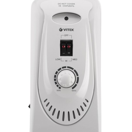 Vitek VT-1704 W heater, oil, 2000 watts, 7 sections, 20 m², white-1