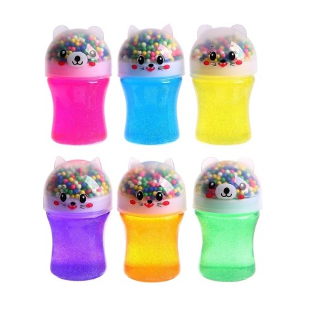 Lizun - Skik "Kitik", with filling, sparkles, color mix-2
