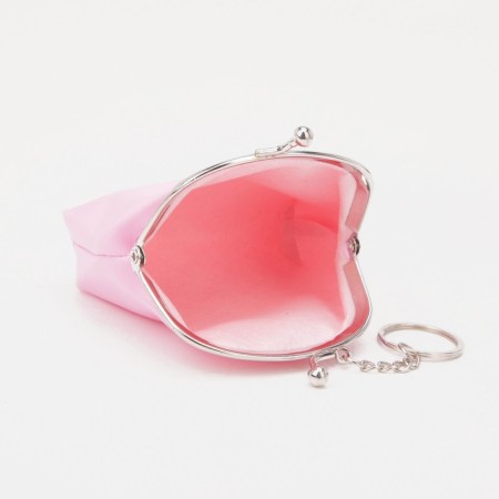 Women's wallet on the farmar, pink color-2