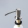 Suncture dispenser for liquid soap or dishwashing meals, 350 ml, chromium color