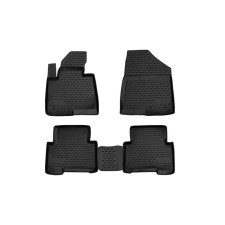 Rugs in the salon Hyundai Santa Fe, 2012-2016 4 pcs. (polyurethane)