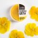 Edible Konfinetta flowers "Viola yellow" for cupcakes, cakes and drinks, 5 pcs.