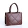 Bag Women's Tout with zipper, brown color