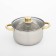 Stainless steel pan with a lid of the standard "Standard", 3 l, d = 20 cm