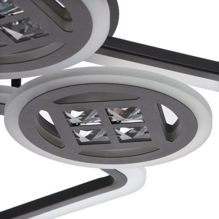 Causteen with PDU 1157/6CF LED 144W 3000-6000K Dimmer Coffee 73x73x10 cm Bayerlux-5