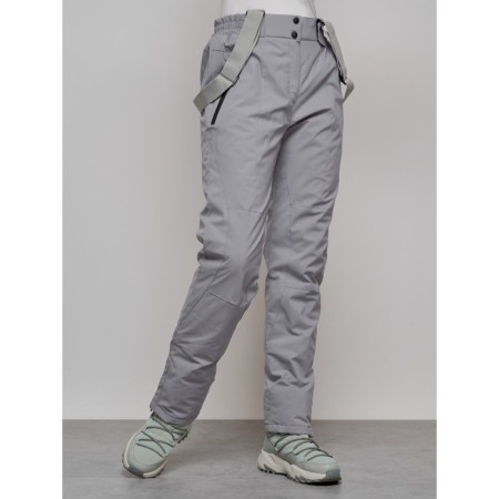 Semi-combinezone Ski Drapeted Feminine, size 42, light-gray color-7