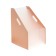 A4 vertical tray for A4, plastic, 12 departments, beige pastel