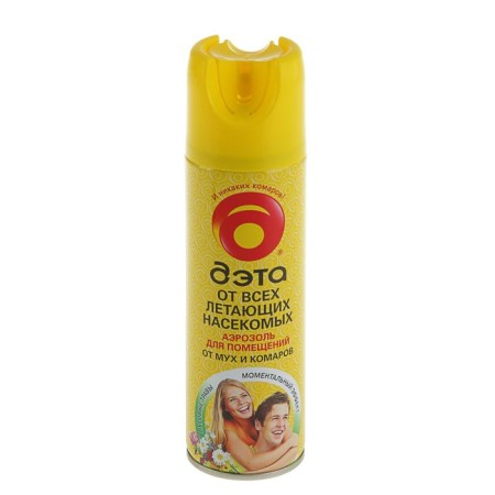 Aerosol insecticide from mosquitoes and flies "Det", 300 ml