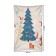 Decorative panel with photo printing "Dwarves decorate the Christmas tree", vertical, size 100x150 cm