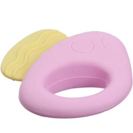 A set of silicone teeters to the “baby”, with a rattle, 3 pcs, I crush me-11