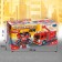 Firefighter robot, transforms, light and sound effects