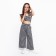 Costume for girls, black/white color, height 146 cm