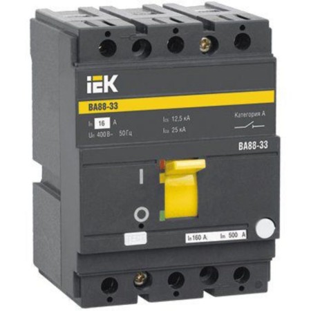 Circuit breaker automatic IEK, three-pool, 100 A, VA 88-33, SVA20-3-0100-1