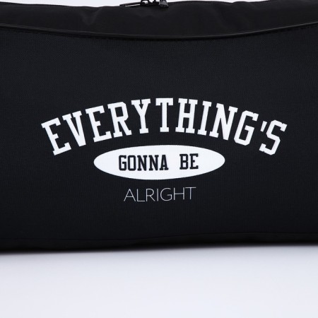 Sports bag, 40 cm x 24 cm x 21 cm, black color-5