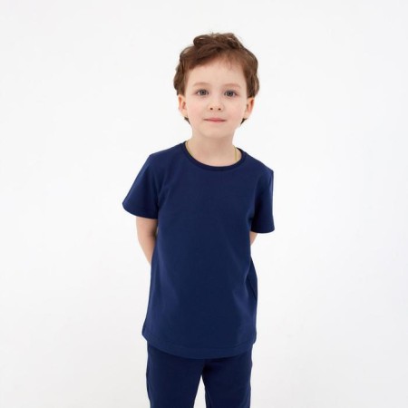 T-shirt KAFTAN "BASIC Line" R.32 (110-116), Indigo
