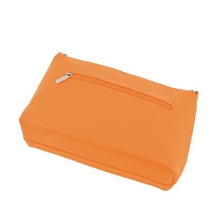 Women's bag (B2844-10550) genuine leather, orange, 1x210x25 cm-1