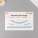 Sticker Plastic Rhocker "Choker from Stars" Blue 11.6x18 cm