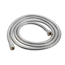 Shower hose Accoona A383-20, stretching 200-250 cm, brass nut, chrome