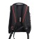 Youth backpack, 42 ​​x 31 x 22 cm, Grizzly 338, ergonomic back, laptop compartment, black/red RU-338-2_2