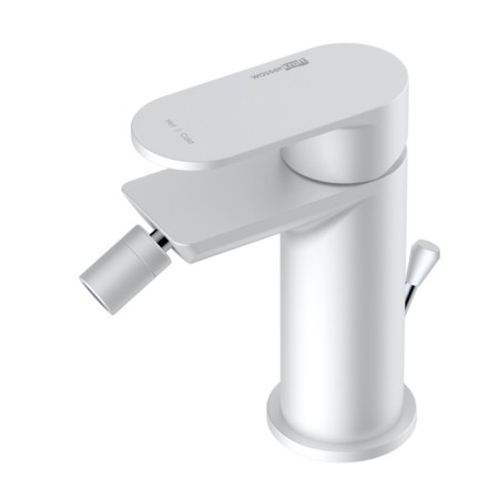 Fixer for the bidet Wasserkraft Mindel 8506, single -leaf, 35 mm cartridge, brass, white