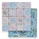 Photophone bilateral cardboard density 350 g "Ceramic tile" 50x50 cm