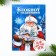 Gift New Year's set: notebook, pencils of b/g 2 pcs and wax crayons "Miracles nearby"