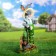 Garden Figure "Hare Fermer" 24x20x52.5cm