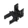 Clip for a pipe Ø 20 mm, black (100 pcs./Union) Rexant