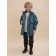 Vetrovka for boys, height 116 cm, sea wave color