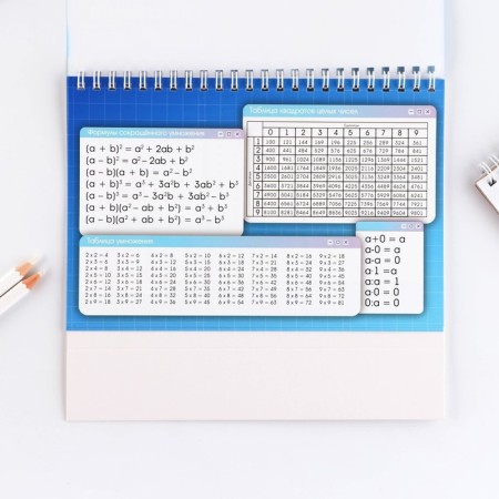 Desktop cheat sheets "Mathematics 10-11 Grade"-4