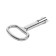 Tundra lock key, F-shaped