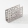 Stainless steel napkin, 12.5 × 3.2 × 8.5 cm
