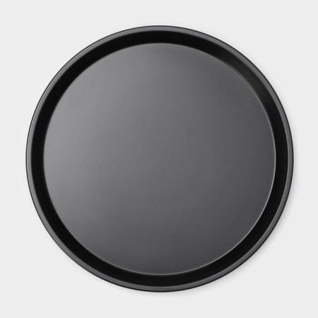 Form for pizza shares "Jacqueline", d = 24 cm, anti -stick coating, black color-2