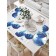 A set of napkins for setting the table “Two blue flowers”, rectangular, size 32x46 cm, 4 pcs