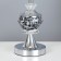 Valencia table lamp E27 40W chrome 25x25x42 cm Risalux