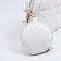 Bag Cross-Bodi with a zipper, white color
