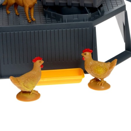 Parking "Farm", barn, aviary, transport, animals-11