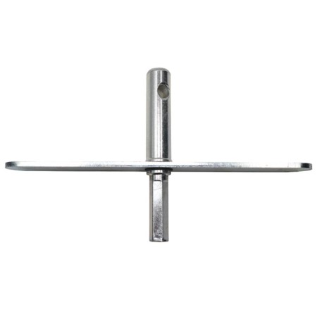Adapter "Yaman" to a screwdriver, with a bar, D-15.5 mm, for ice blocks Volzhanka and Nero