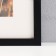Photo frame MDF 30x40 cm, No. 4, Black 16 mm, with a passion